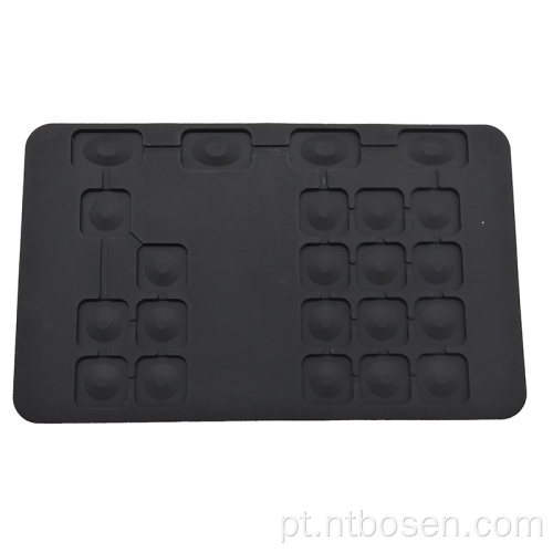 Botão de silicone para teclado de teclado do painel de instrumento a laser